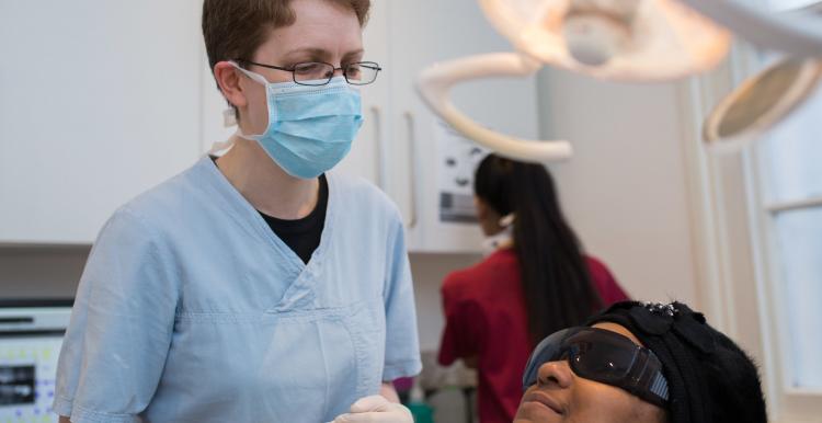 dentist treating a patient