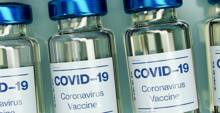 bottles of covid-19 vaccine